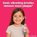 Kids Electric Toothbrush, Pink and Blue, Cartoon Theme Electric Toothbrushes, Sonic, Vibrating motion, Gentle for kids gallery image