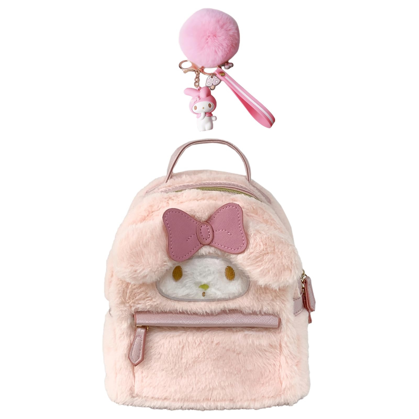 Suffolly Kawaii Backpack Girls My melody School Bags Kawaii Bag Cute Backpack Cute Bags Backpack for Girls Gifts for Women,Kids Backpacks for World BooK Day Christmas,Birthday