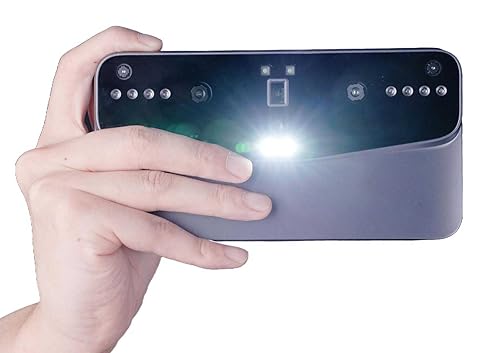 Miniatura 10 de Escáner de luz estructurada VCSEL infrarrojo de mano 3D Einstar con cámara de color RGB, resolución de 0.004 in, recopilación de datos de alta