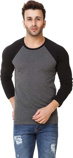 Blisstone Men's Cotton Round Neck T-Shirt Grey
