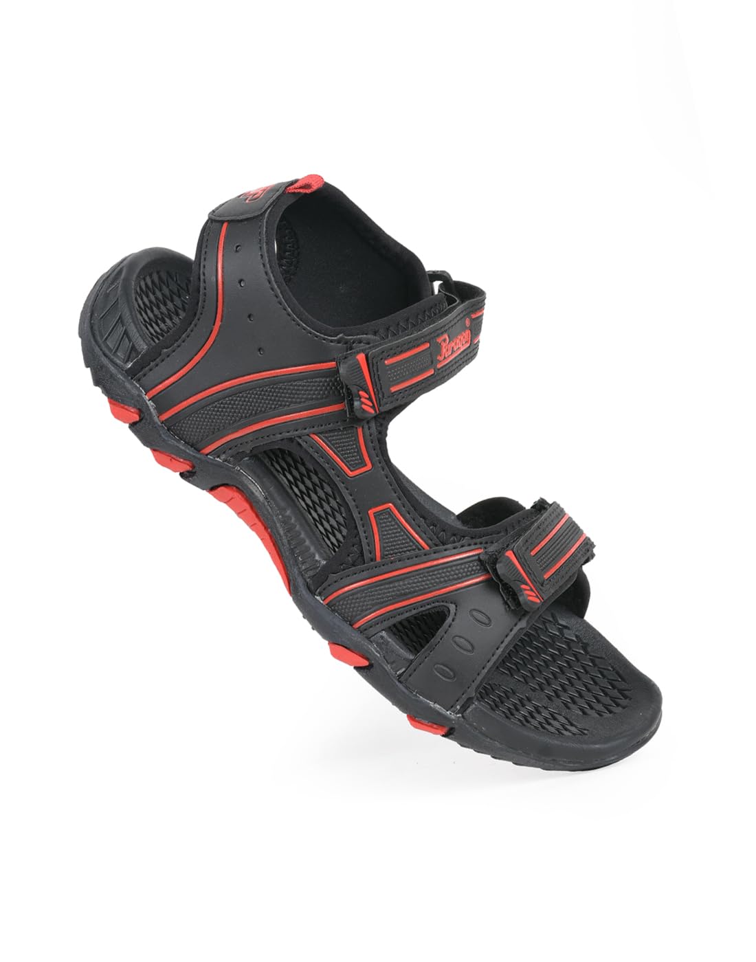 PARAGON Men Colorblock Black Casual Sandals (B0CJP1L2YQ) Amazon Price History, Amazon Price Tracker