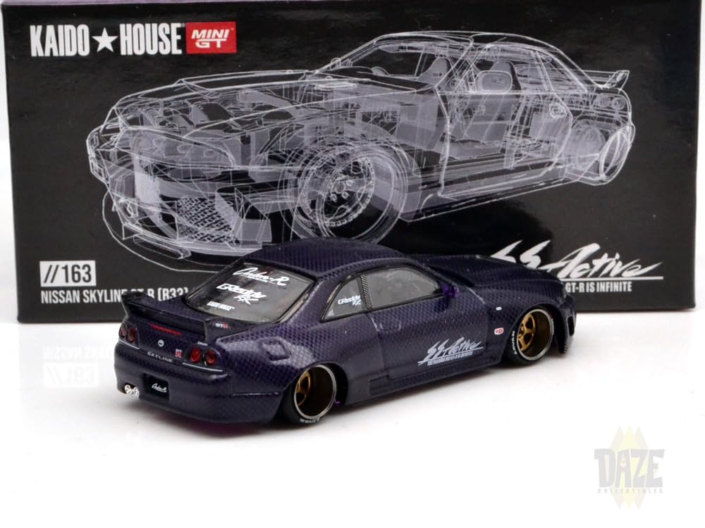 MINIGT 街道ハウス GT-R (R33) Kaido Works V2 Mini GT Kaido House Nissan Skyline GT-R (R33) Kaido Works V2