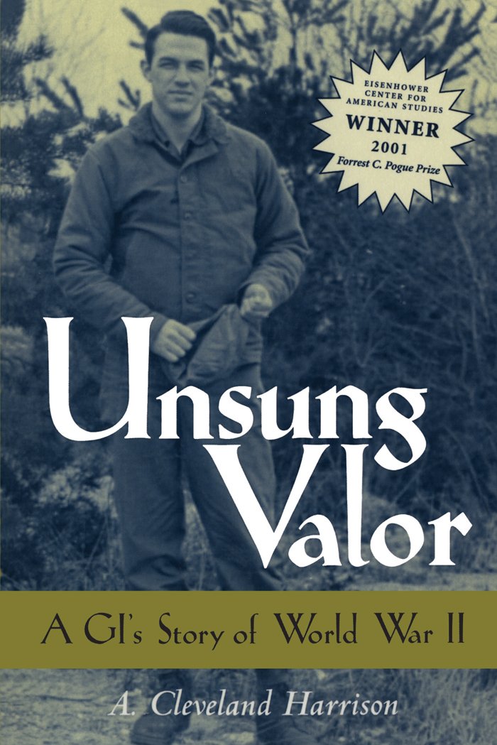 Unsung Valor livre histoire GI World War II pour soirée lecture