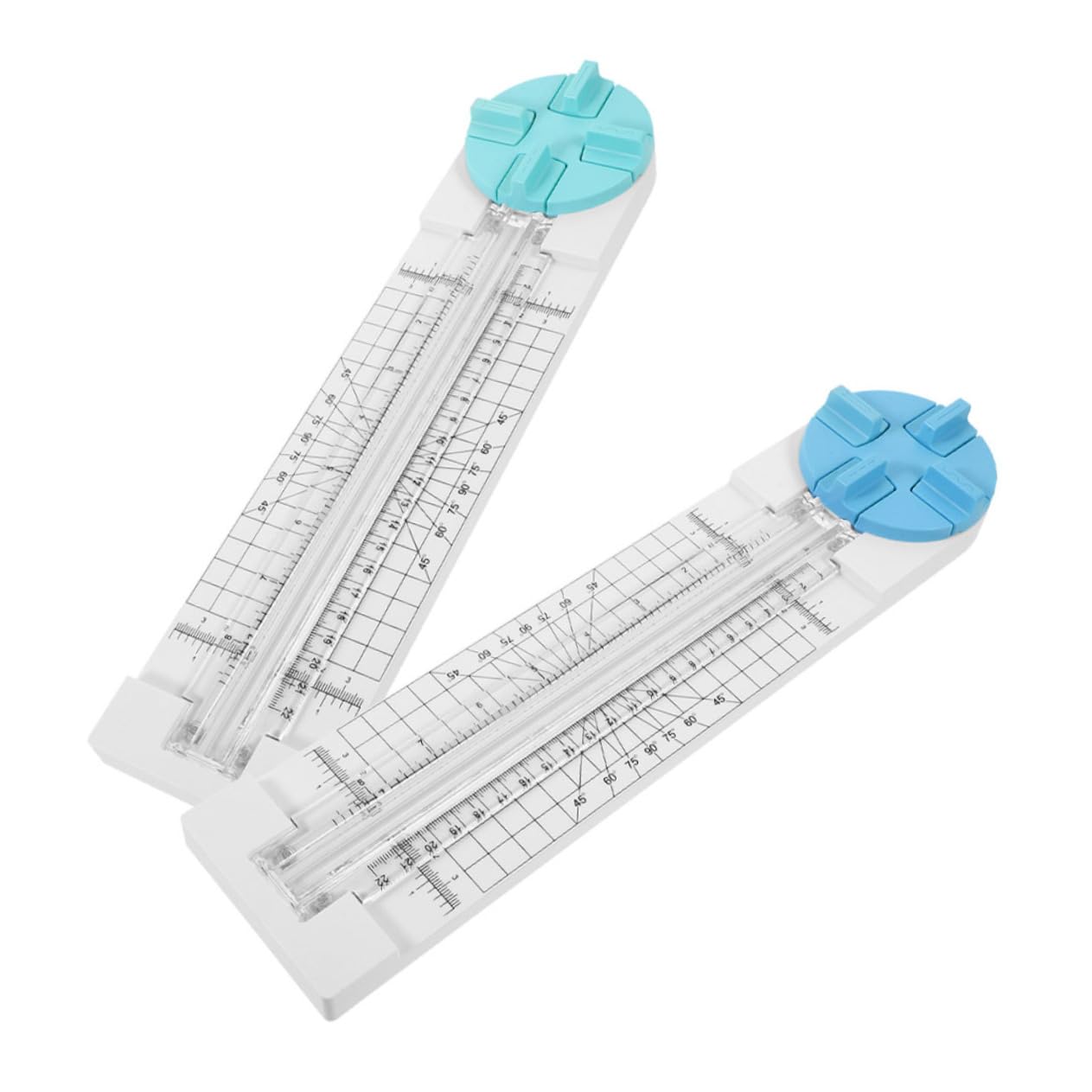 jojofuny 2piezas Cortadora De Papel Unidades Portátil Para Manualidades Cortar Tarjetas Álbumes De Recortes Papel De Obsequio y Cartulina