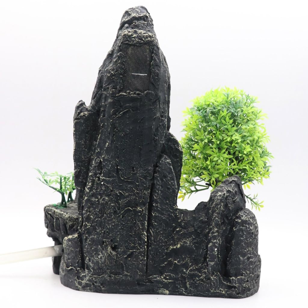 Acquari Paesaggio Cascata Resine Acquari Decorazioni Arte Terrario Habitat Ornamenti Foto Puntelli