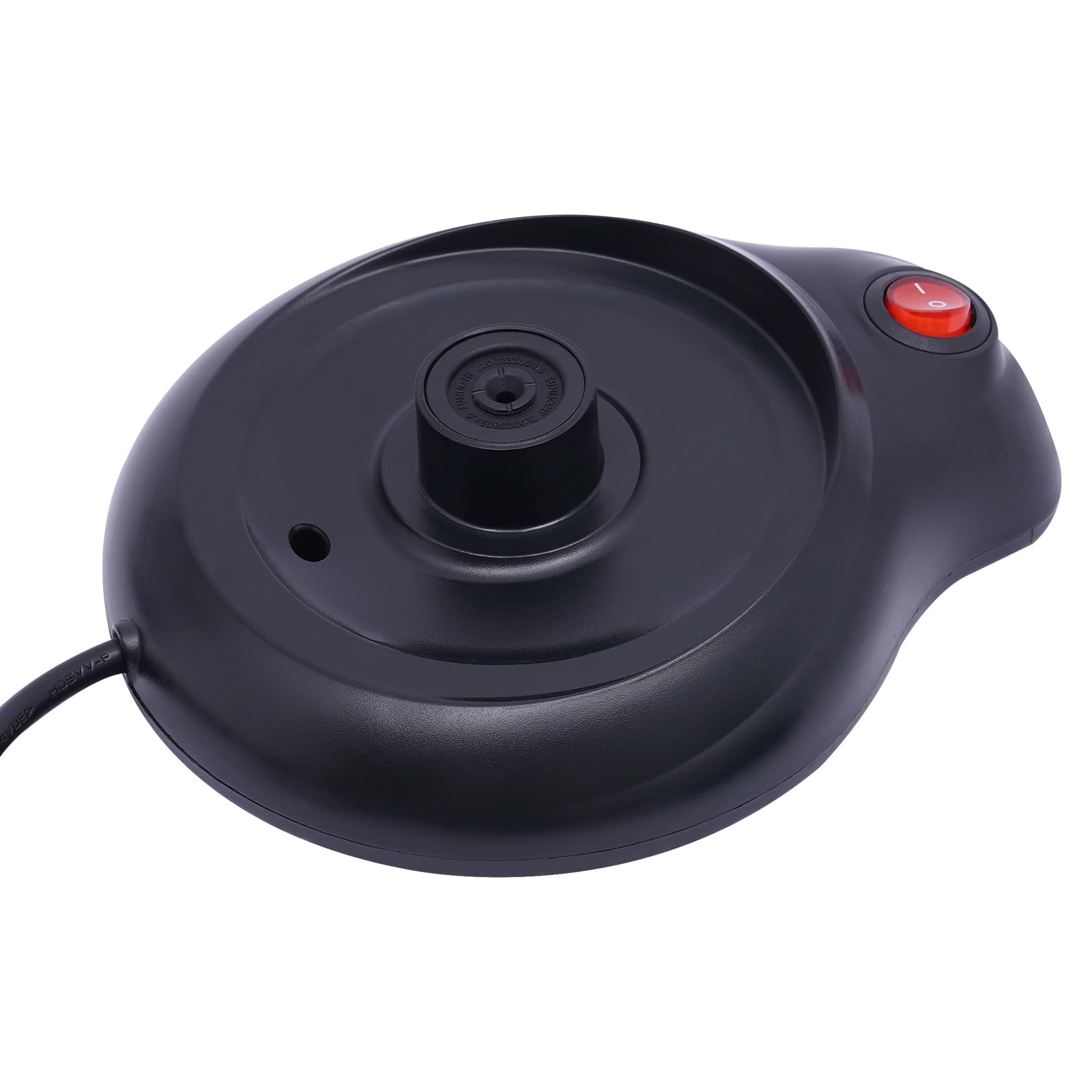 Macchina da caffè espresso, 480 W, 10,2 x 19,5 cm, 1-6 persone, design rimovibile, macchina da caffè elettrica, anti-goccia, per famiglie, uffici, dormitori universitari (rosso)