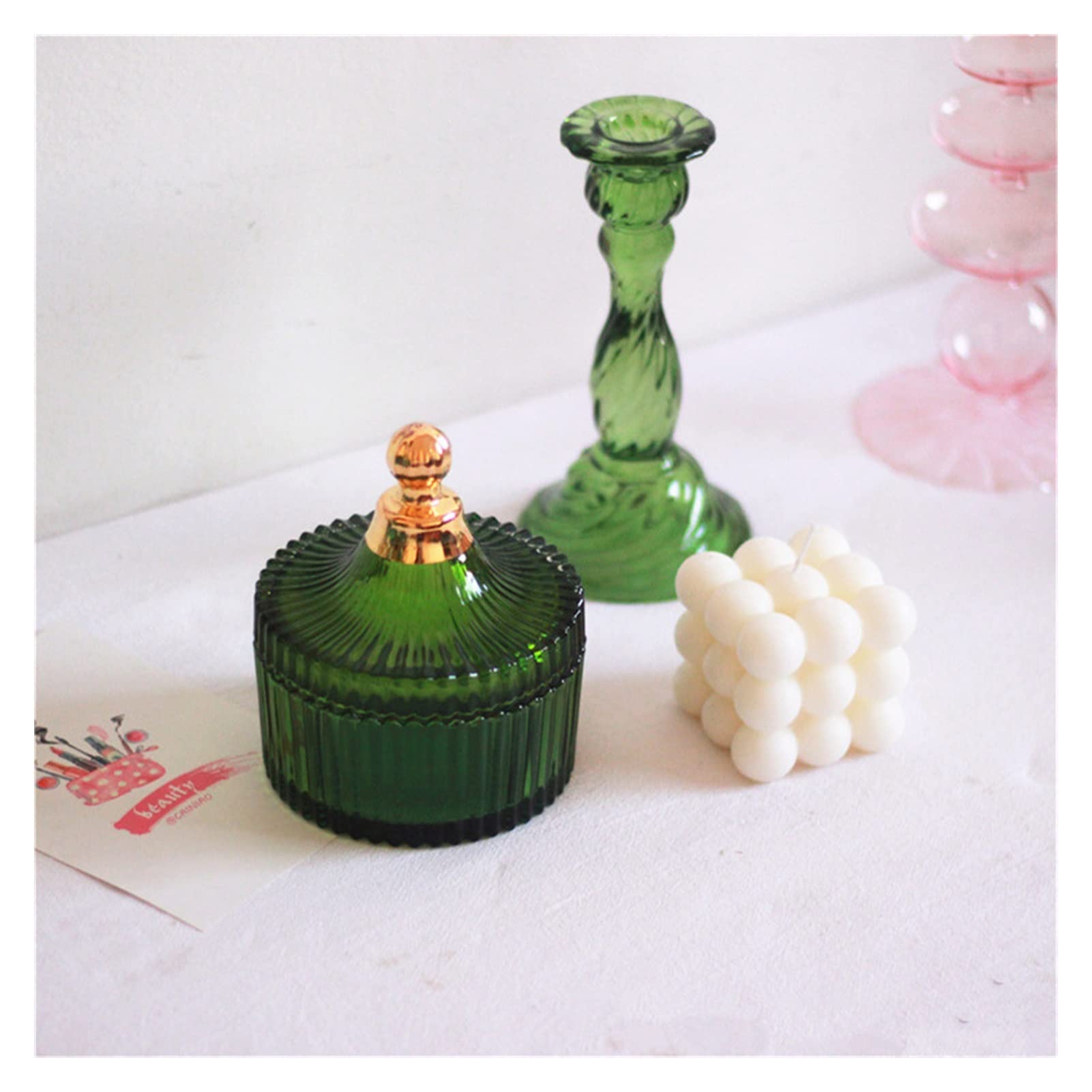 Kaffeedosen Nordische Aufbewahrungsflasche & Gläser Tank Zuckerschale Kleine Glasgläser mit Deckel Salzstash Behälter Gewürz Tee Kaffee Zucker Gefäß Kaffeedose Luftdicht