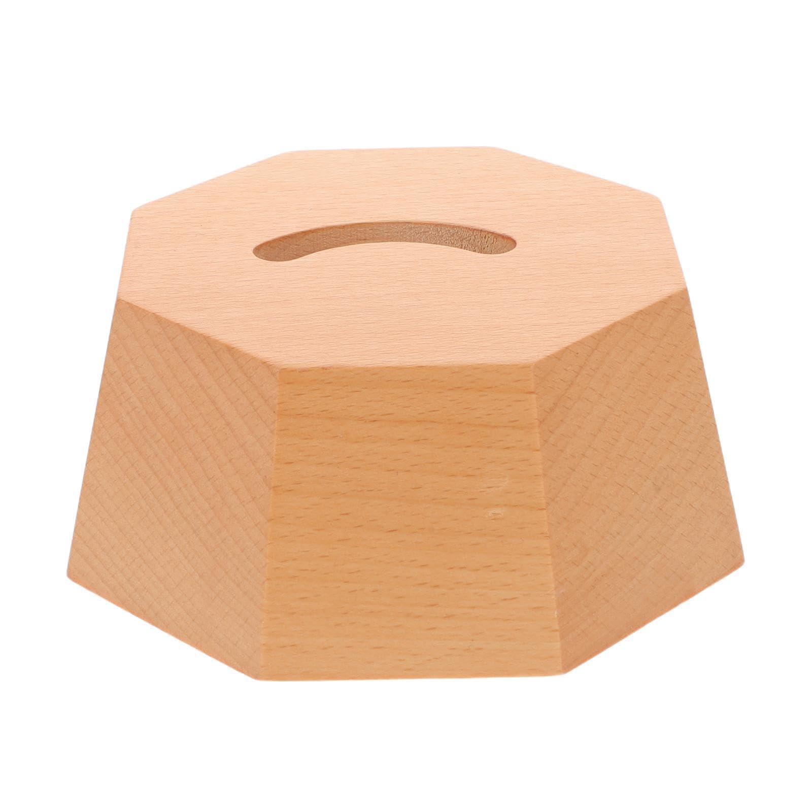 Base de madera octogonal para calzador ideal para armarios 8