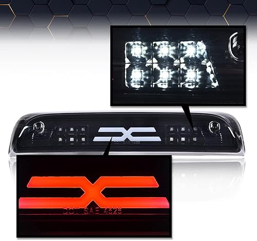 Miniatura 10 de PIT66 3 luz LED de freno, compatible con Chevy Silverado 1500 2500 3500 y modelos HD 99-06 compatible con GMC Sierra 1500 2500 3500 y modelos HD