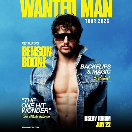 Tony won Benson Boone tickets!