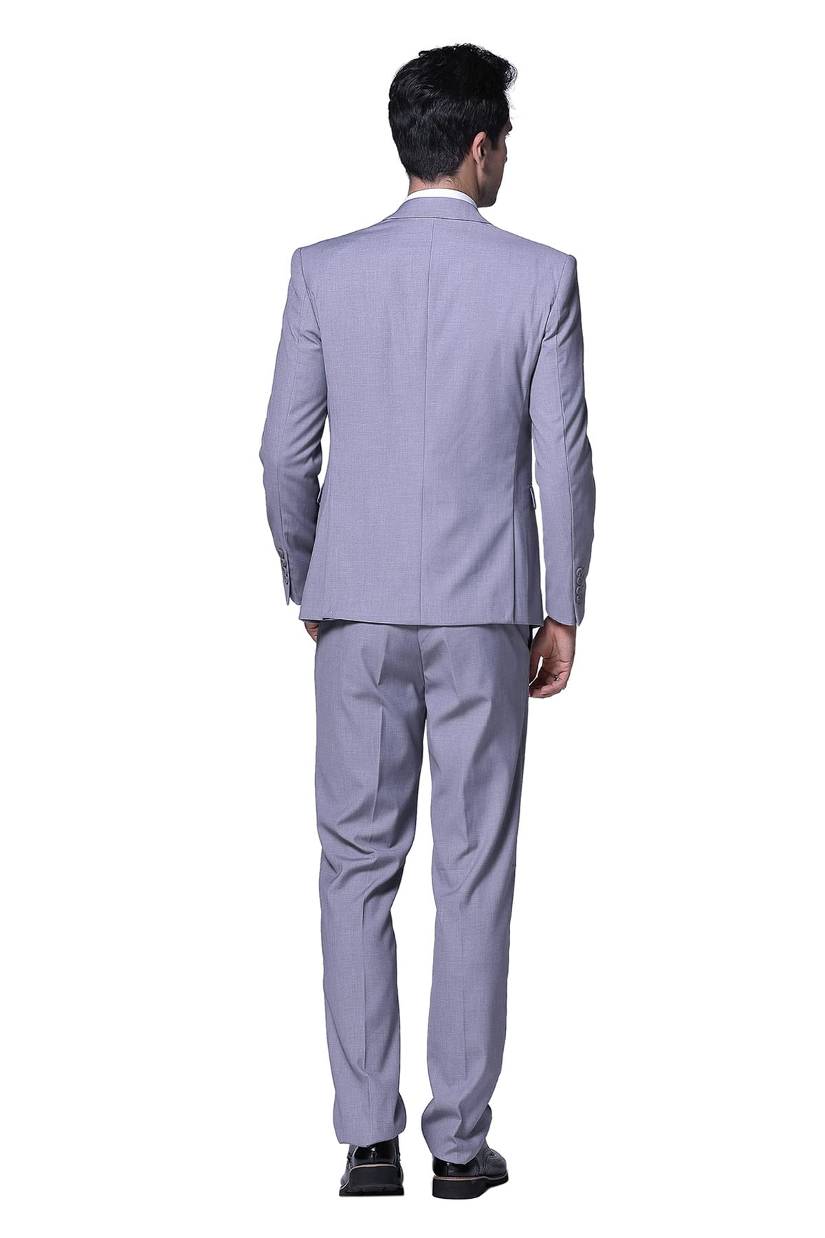 Cloudstyle 2-częściowy garnitur męski, slim fit, krawat, garnitur, biznesowy, marynarka na wesele