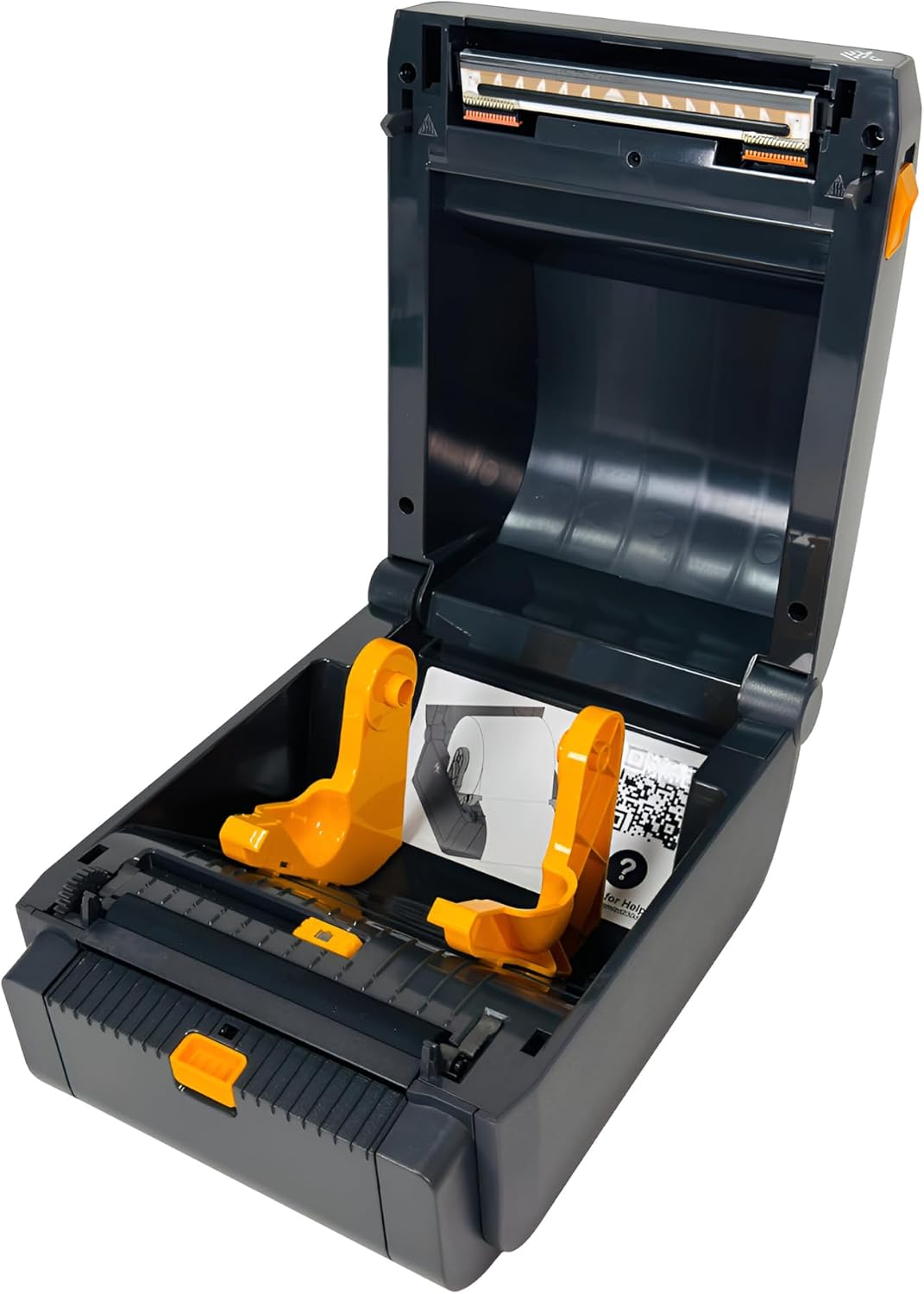 Zebra ZP230d Direct Thermal Barcode Label Printer Dispenser USB ZP23042-D11G0000, Bundle with AC Adapter