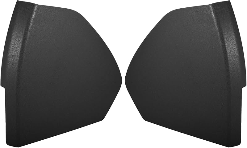 Moldura superior do revestimento da porta dianteira X AUTOHAUX para Mercedes-Benz E-Class W211 preta – Par