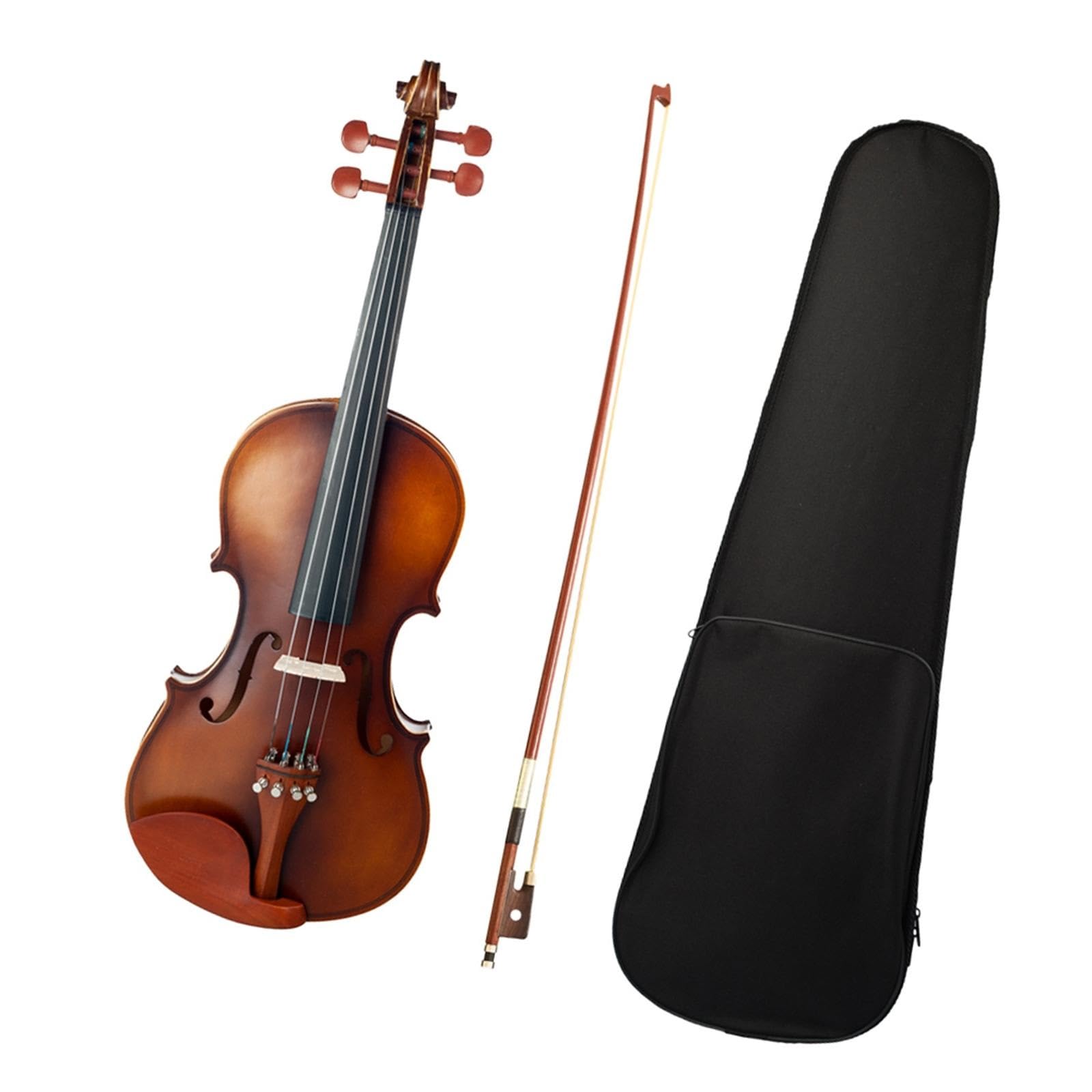 Violino Set Violino Acustico Quattro/4 Violino per Principianti con Custodia Rigida