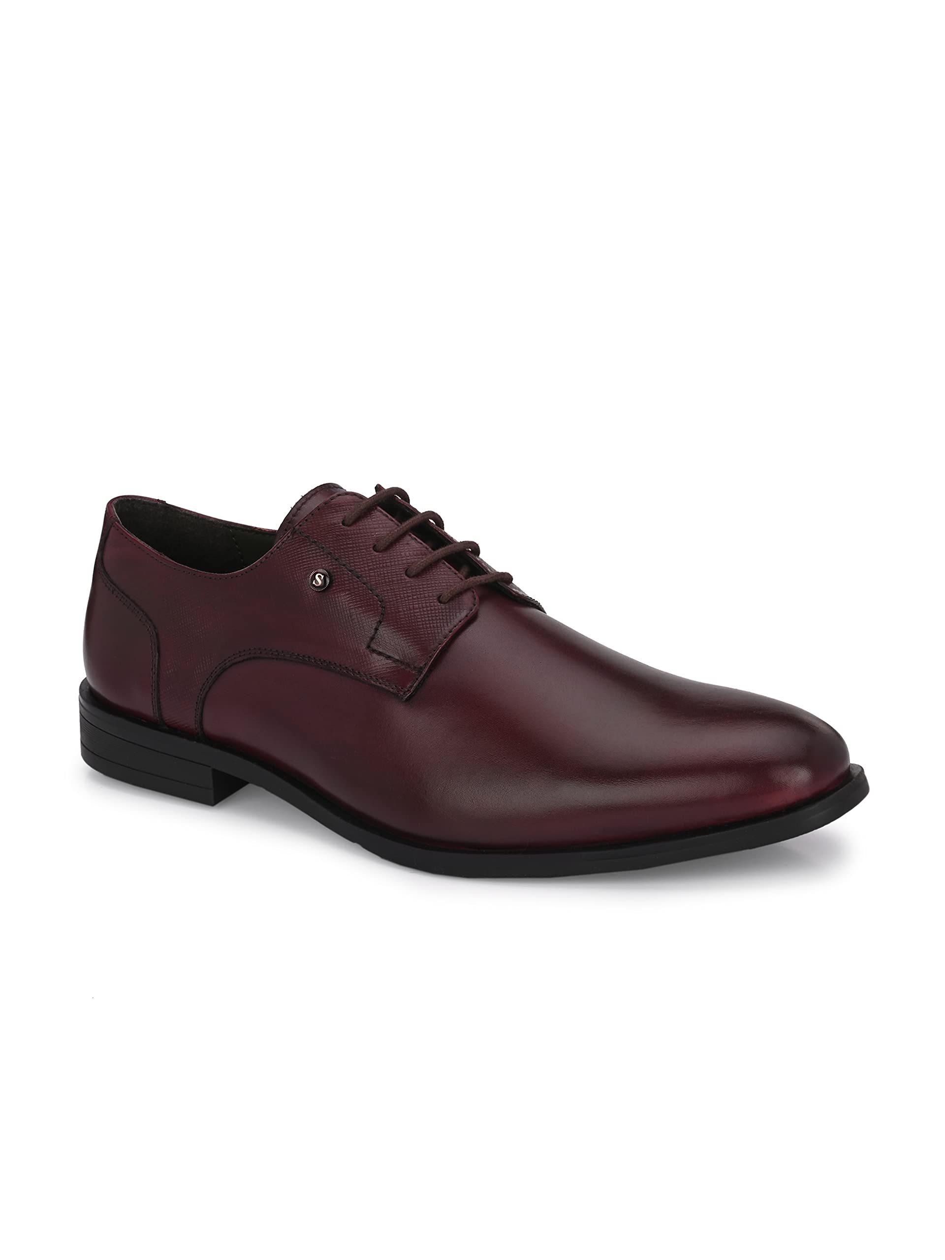 San Frissco Men's Genuine Leather Lace-Up Formal Derby