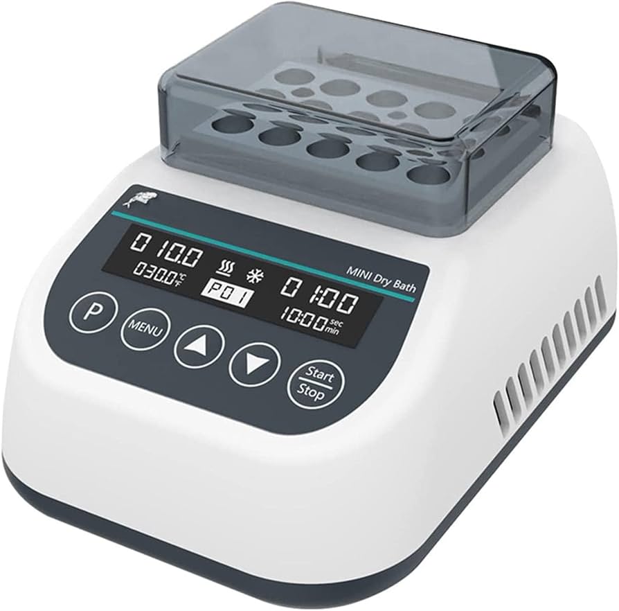 Mini Lab Dry Bath Incubator Heater, Digital Programmable