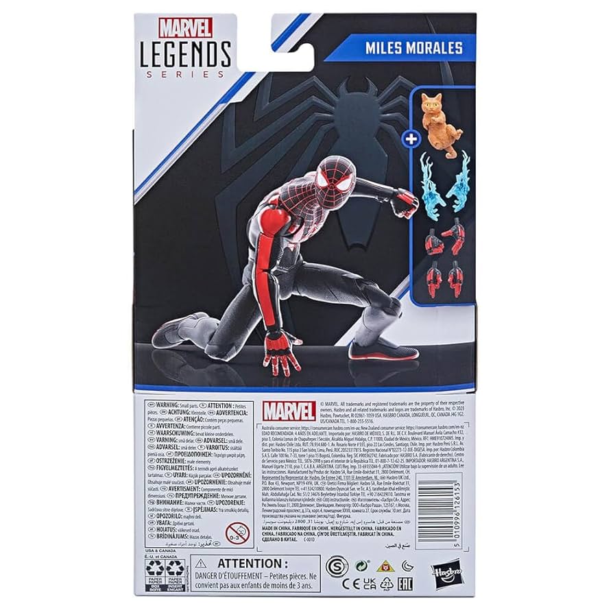 マイルズ・モラレス スパイダーマン 2 フィギュア Marvel's Spider-Man 2/ マーベルレジェンド 6インチ アクション