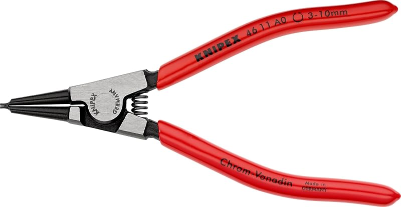 Alicate para Anéis de Retenção Externos KNIPEX Reto, 3–10 mm, Modelo 46 11 A0 SB