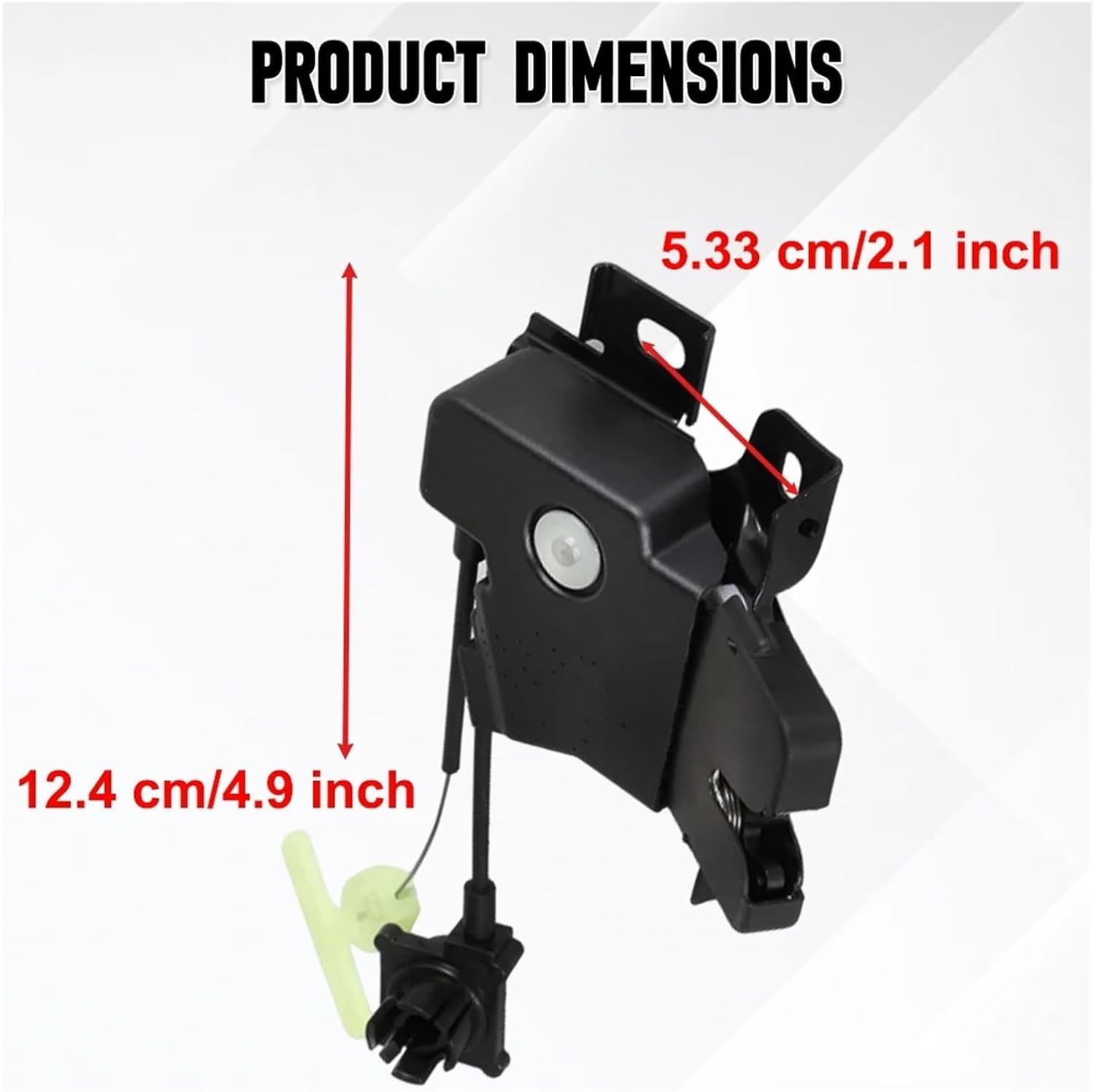 Rear Tailgate Lock Actuator 3pins Car Rear Tailgate Trunk Latch Actuator Lock for Mustang 2005-2007 6R3Z6343200B 1R8Z5446318AA