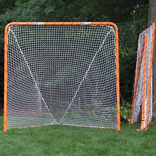 EZGoal Lacrosse Folding Goal, 6 x 6-Feet, Orange (Renewed) - Thumbnail 2