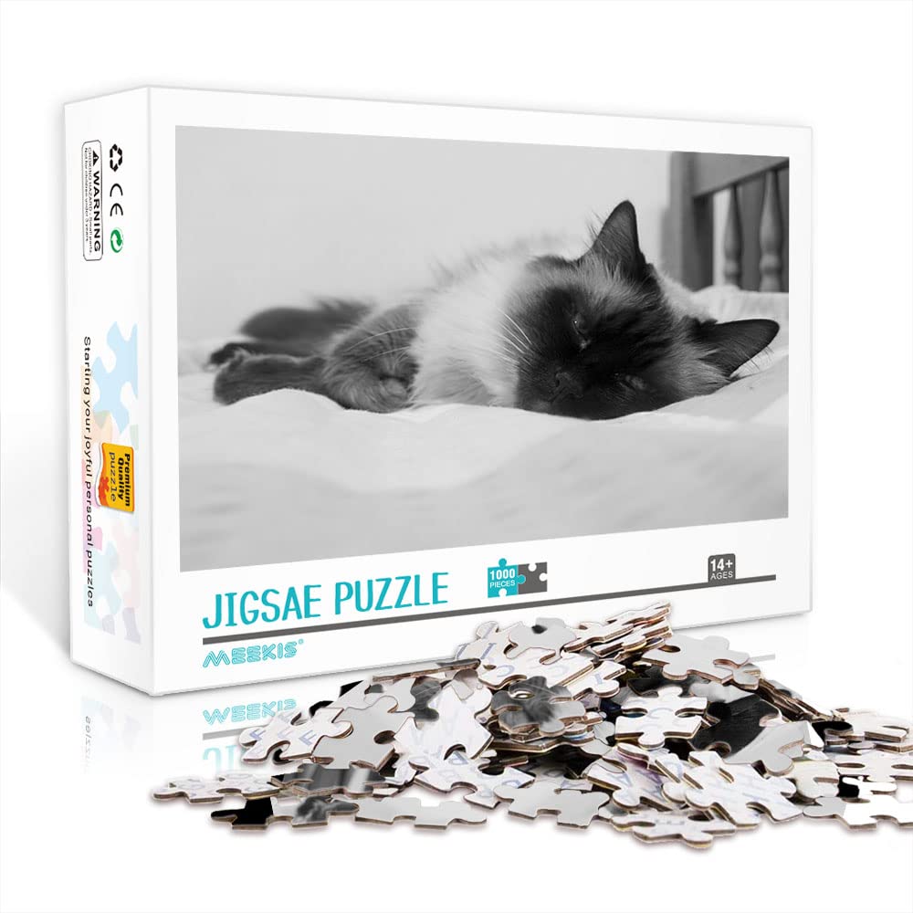 Puzzle dla dorosłych 1000 sztuk kot puzzle rodzinne zabawne puzzle rodzinne zabawki rozrywkowe dla dorosłych puzzle 1000 sztuk