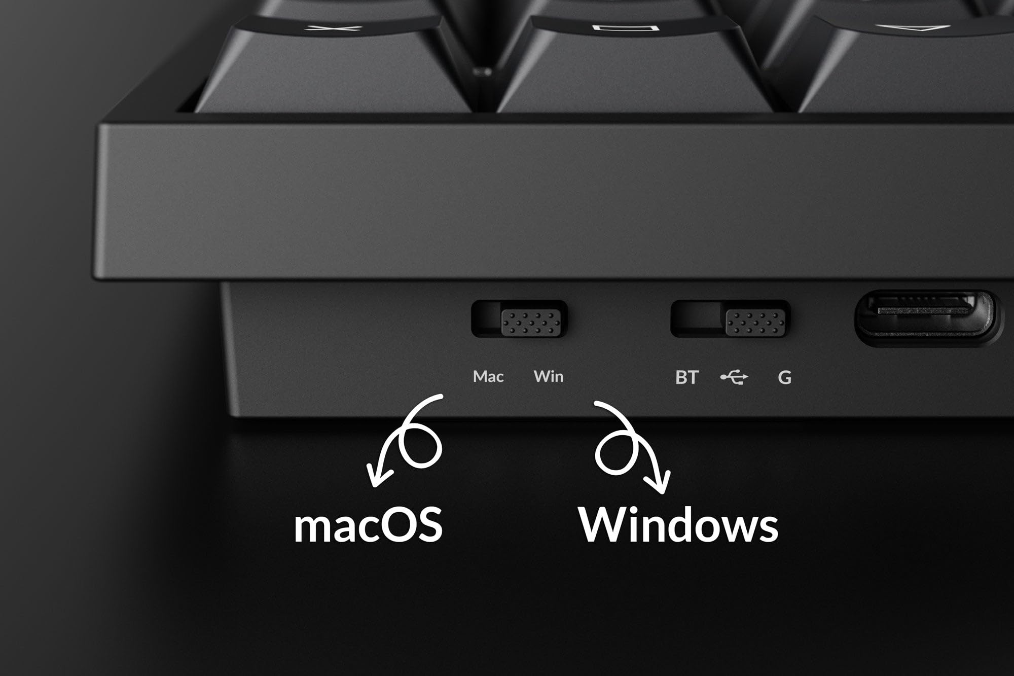 Keychron B36 – Tastiera Wireless Full-Size 100% ISO-IT Silenziosa con Meccanismo Scissor, Bluetooth 5.2, 2.4GHz, USB-C e Autonomia 320 Ore [Immagine ANSI]