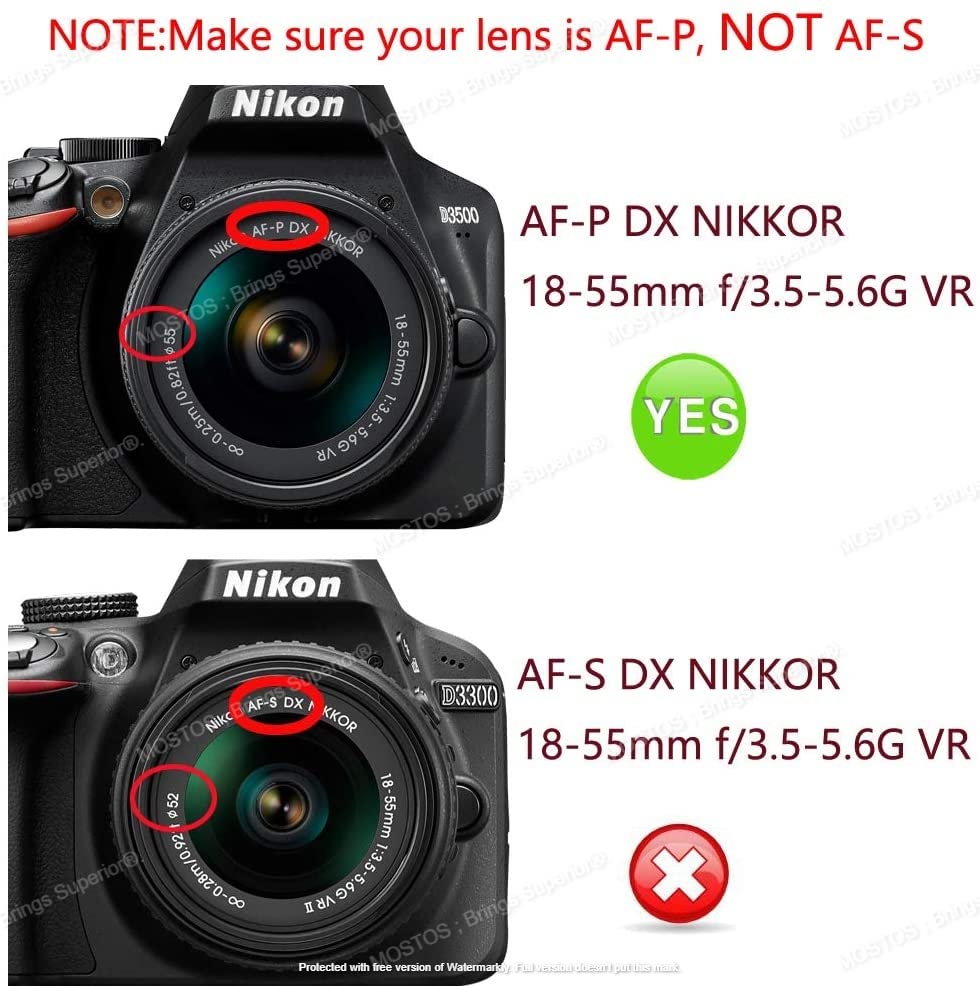 MOSTOS-Brings-Superior-Camera-Lens-Cap-55-mm-For-Nikon-Lens-Replaces-LC-55-Lens-Cap-Front-Lens-Cap-55mm-AF-P-18-55mm-f-35-56g-VR-Kit-Lens-D3200D3300D3400D3500D5300D5600-Replacement-LC-55A-For-Nikon-AF