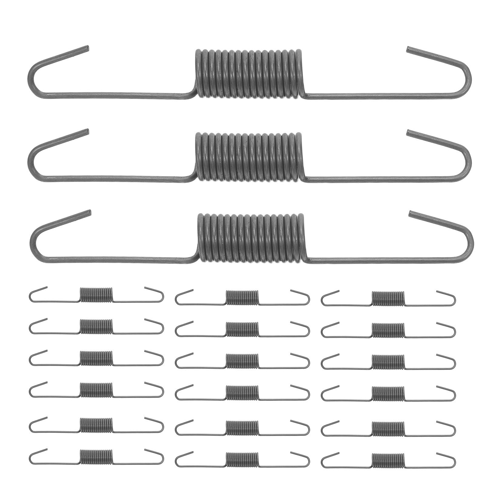 Muelles del sofá cama con doble gancho SHINEOFI resortes de hierro de 10cm de alta resistencia