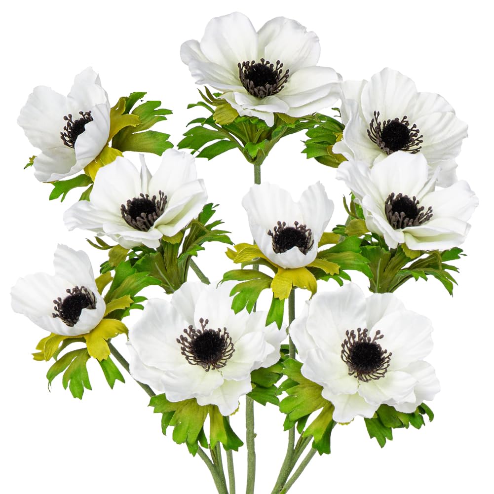 GnFlus Silk Anemone Flowers