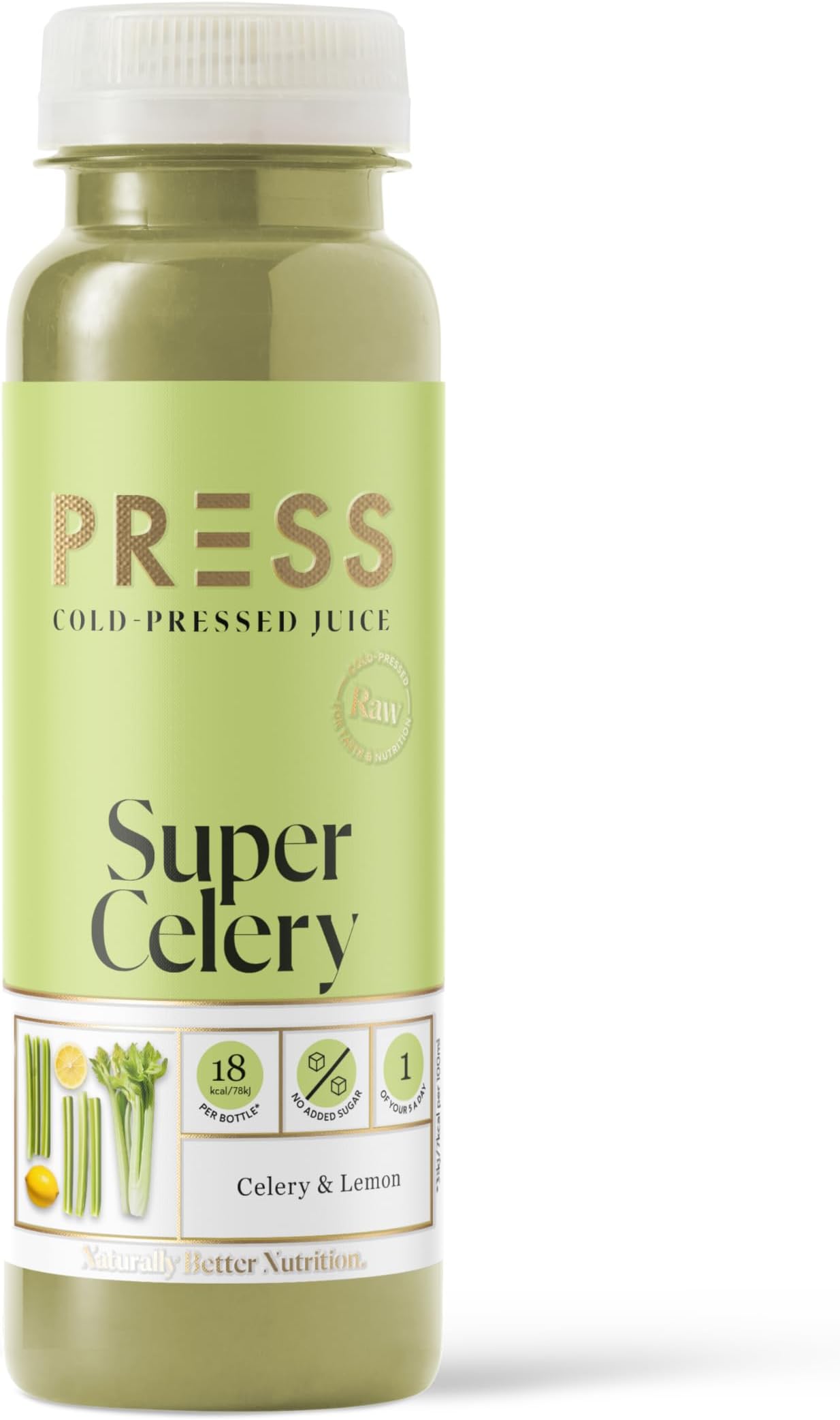 PRESS Healthfoods Celery Cold-Pressed Juice 250ml