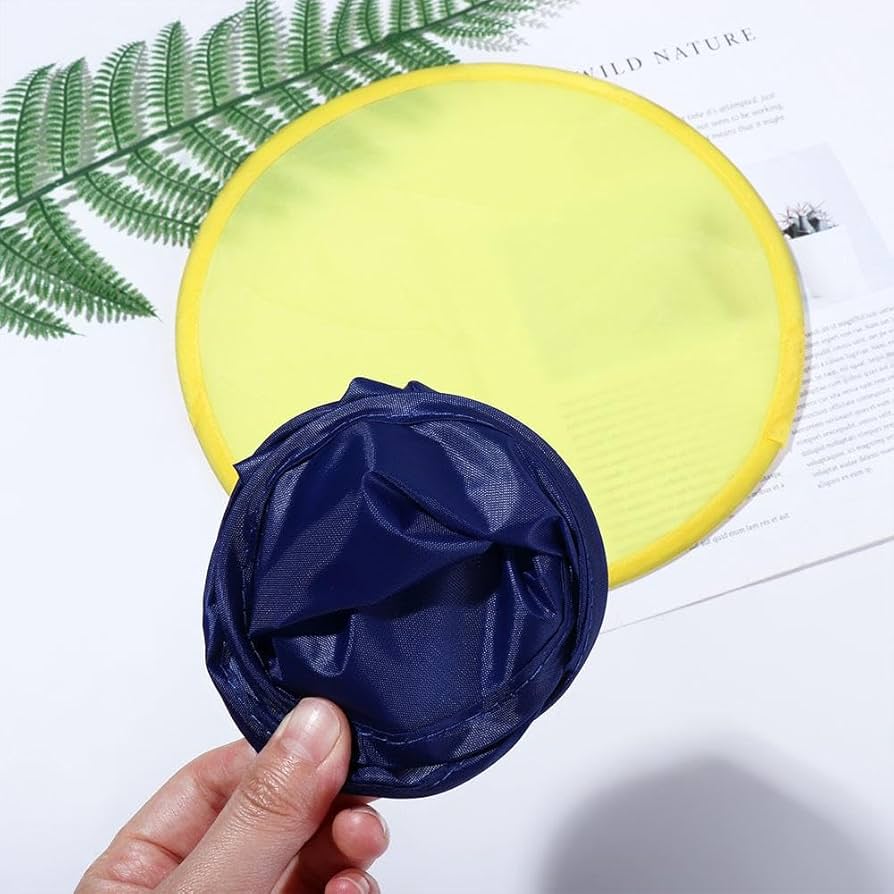 Amazon.com: Foldable Round Fan Flying Handheld Disc Fans