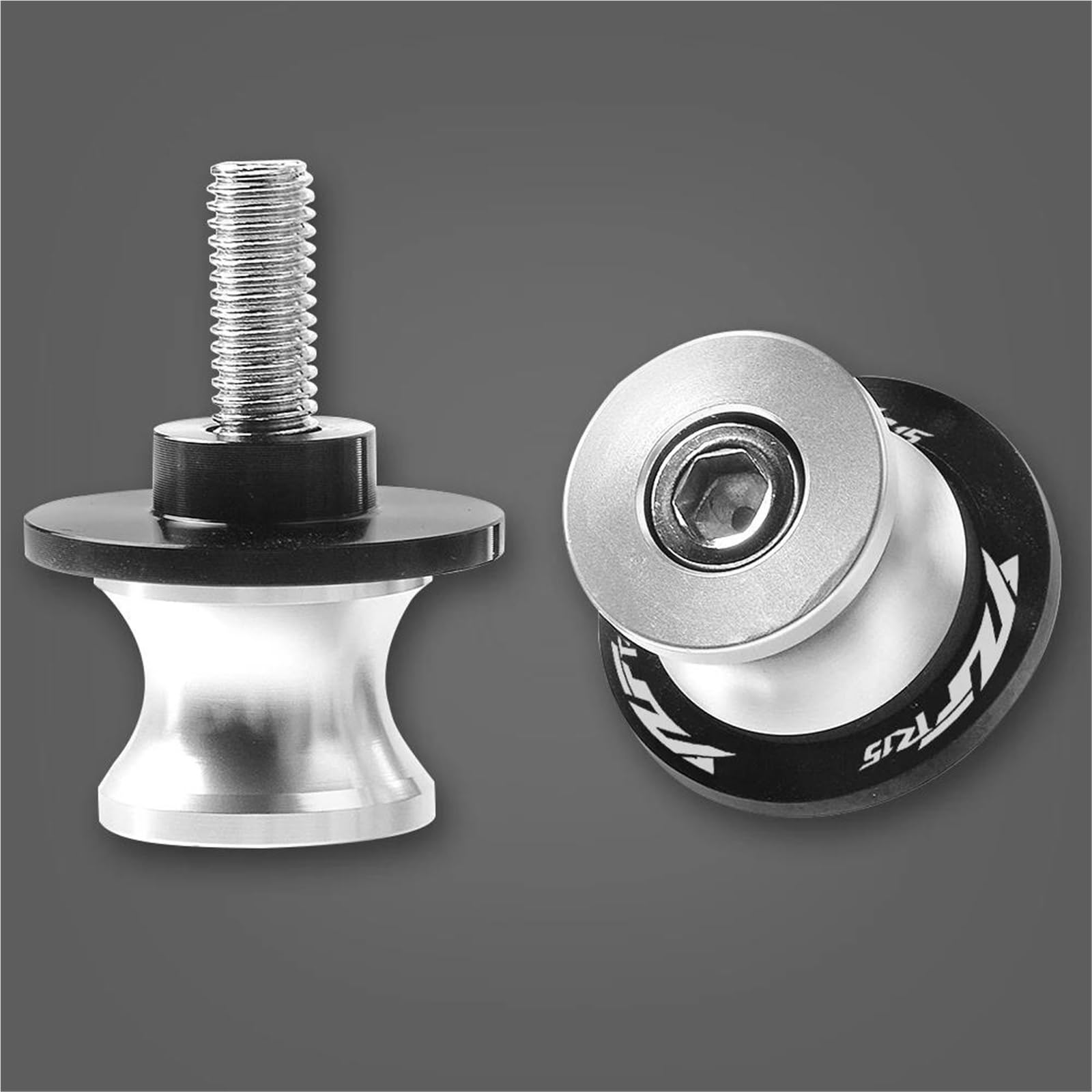 Bobines bras oscillant 6mm vis support argent moto YZF-R15 YZFR15 2013-2020