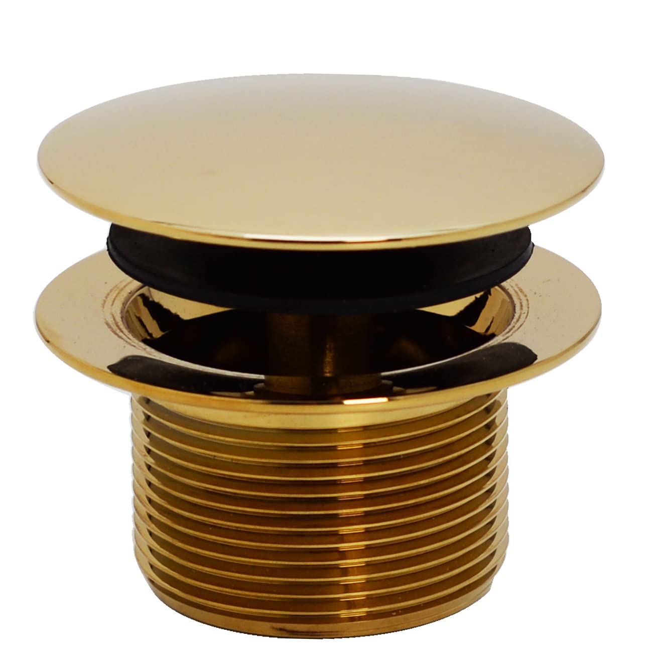 Westbrass 493244HLD-03 Drenaje de Punta de PVC y desbordamiento Lineal Oculto, Latón Pulido