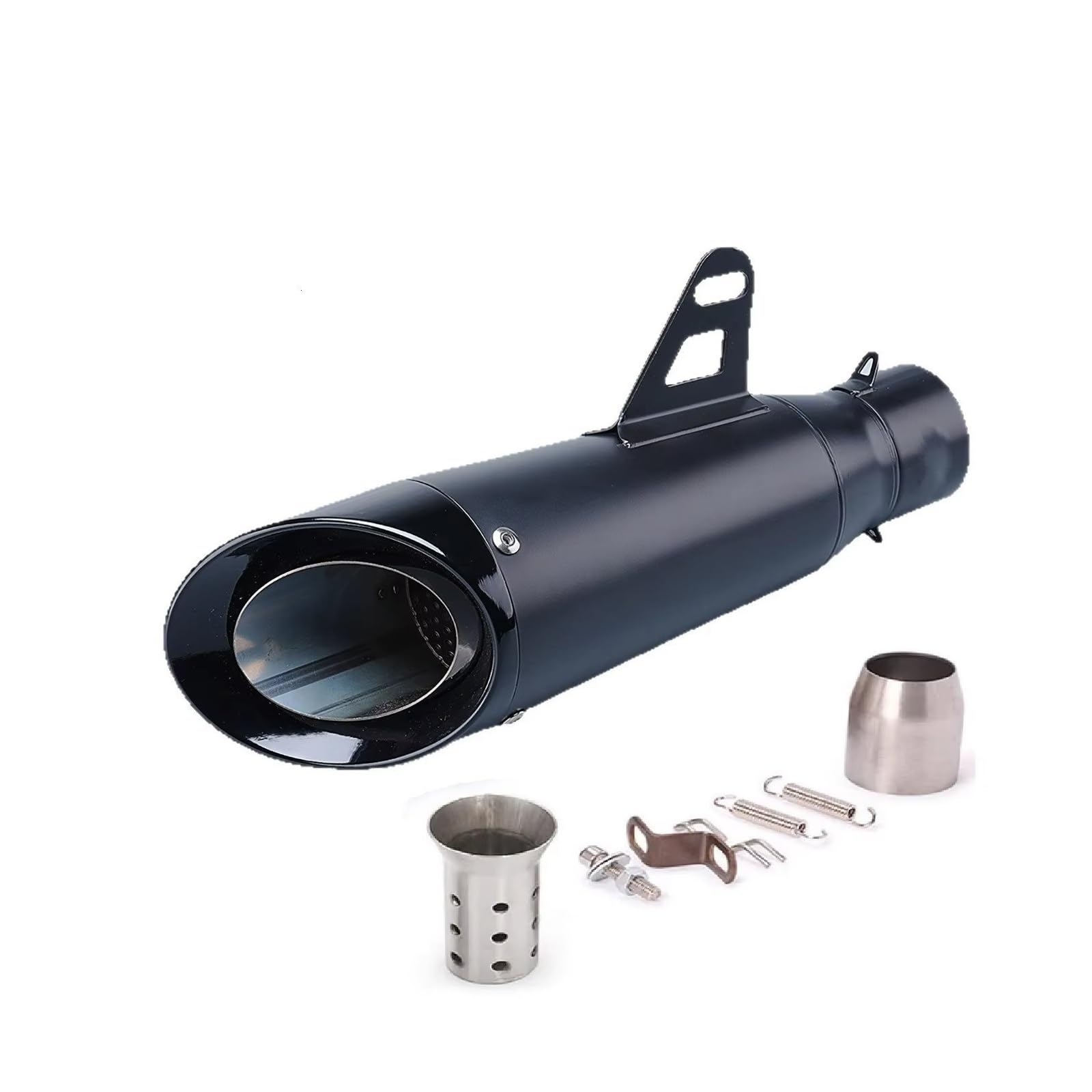 silencioso escape moto Para Kawasaki Para Ninja Para Z900 Para CB650R | Para R3 51mm silenciador de Escape para motocicleta tubo de Escape 335mm de longitud(B 51mm)
