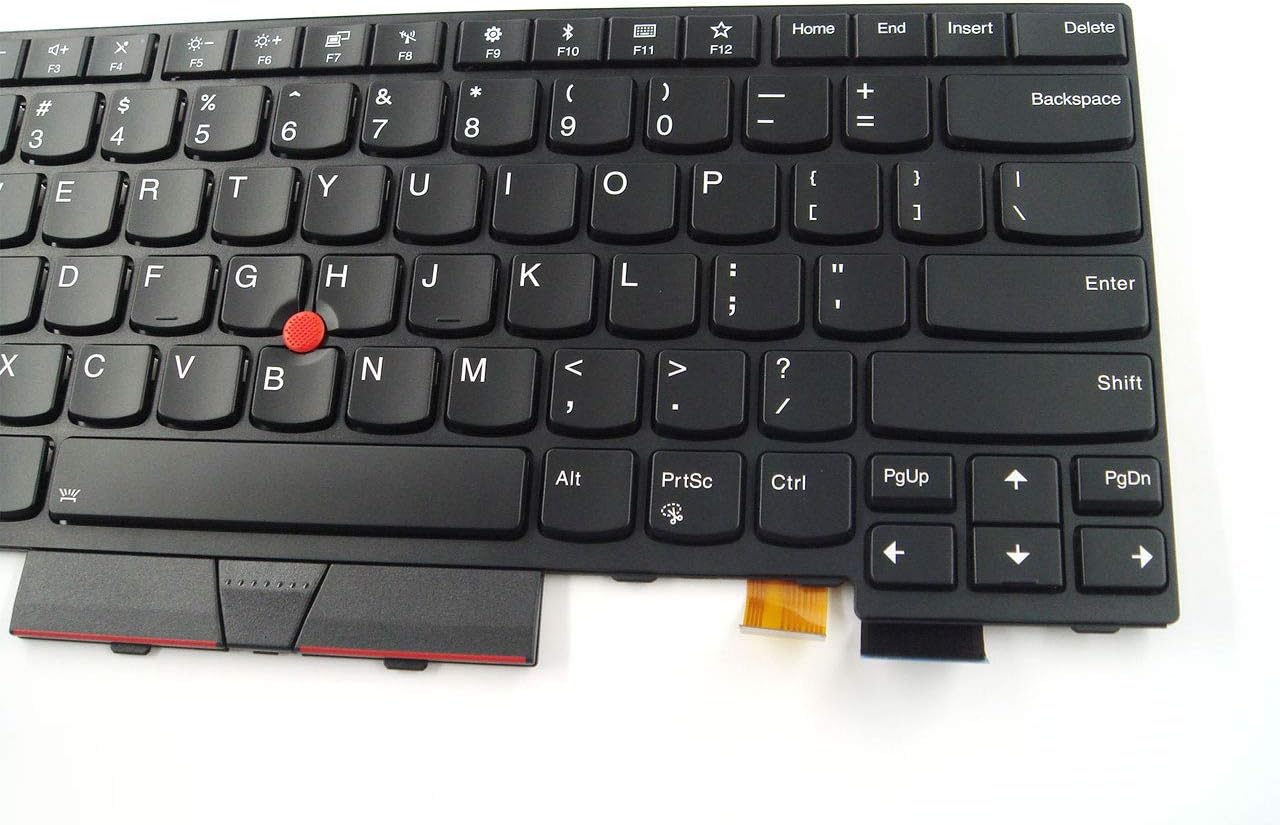 Parts for Lenovo ThinkPad T470 A475 Keyboard US-English Backlit 01AX487 01AX569