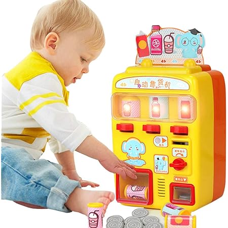 Amazon ディズニー はじめて英語 ディズニー ディズニー ピクサーキャラクターズ あそんでおぼえる 自動販売機 はめこみ 形合わせ おもちゃ