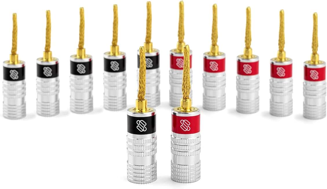 Amazon.com: speaker wire pin connectors: Electronics