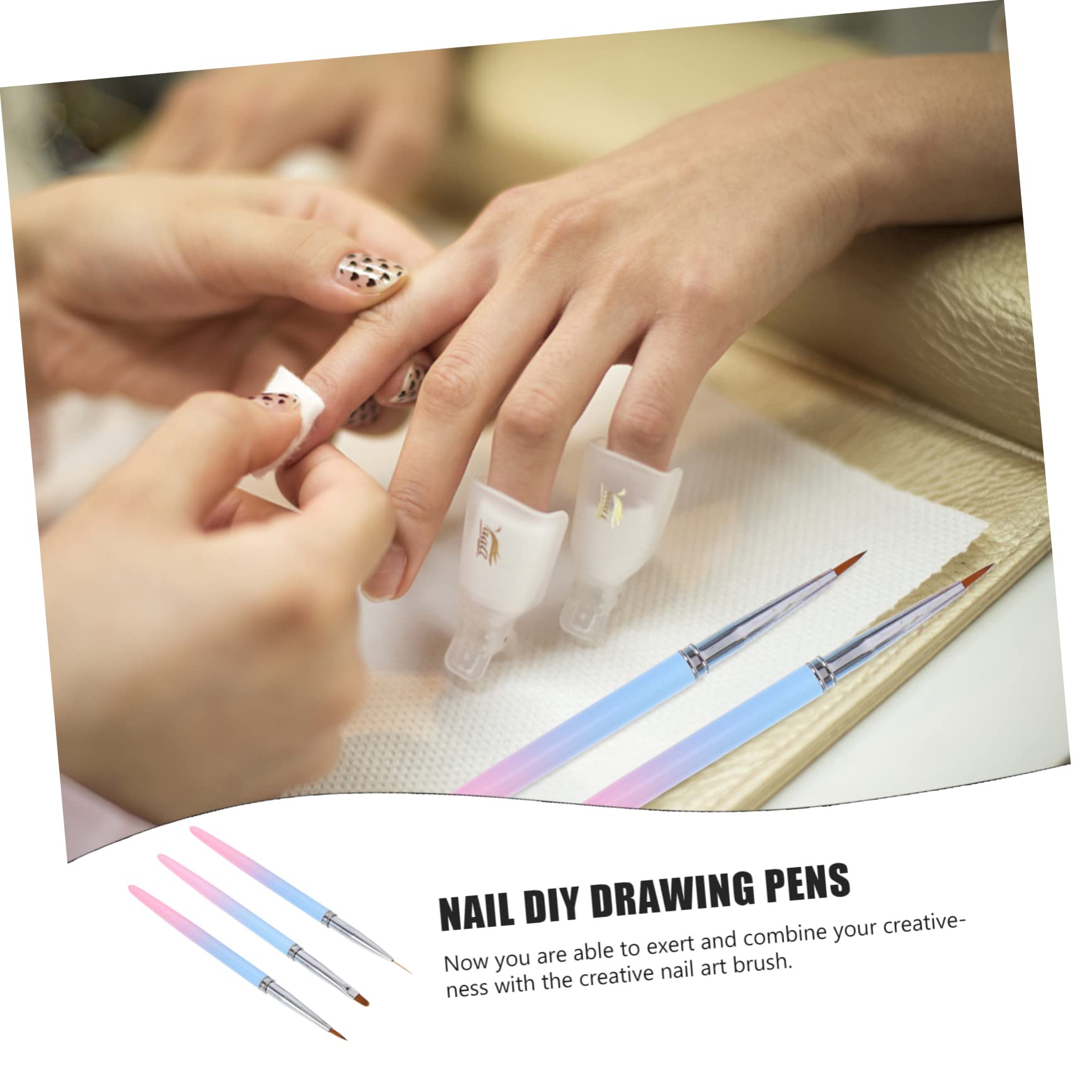 minkissy 15piezas Pinceles Para Arte De Uñas Para Manicura Herramientas De Dibujo Para Salón Casa Pinceles De Pintura y Decoración De Uñas Para Diseños Creativos y Detalles