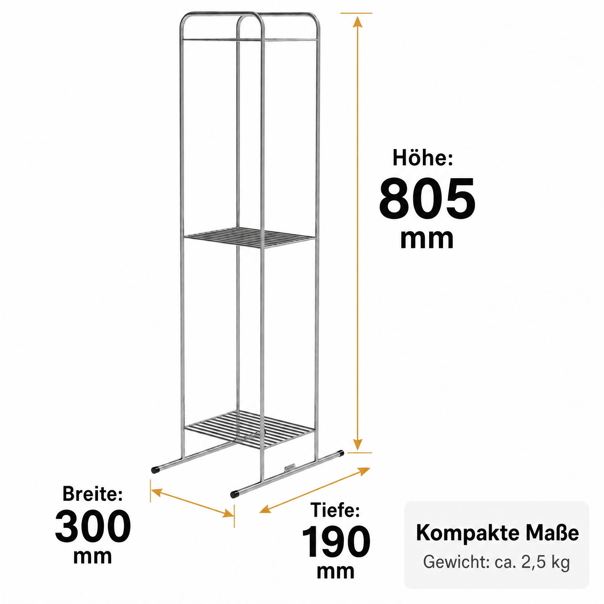 Zomo Vs-Rack Vinya 100 cromato