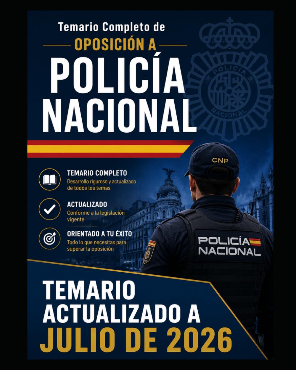 Temario Completo de Oposición a Policía Nacional