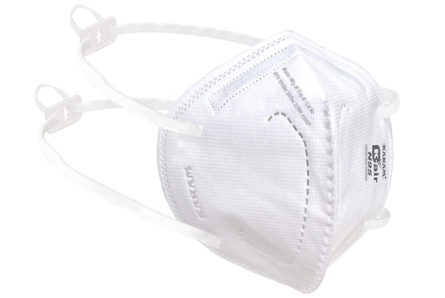 Karam K-AIR N95 Mask with Headband_ Pack of 5, White (RFH101(WHITE)_5(ECOM)) (B08GZKJ8WY) Amazon Price History, Amazon Price Tracker