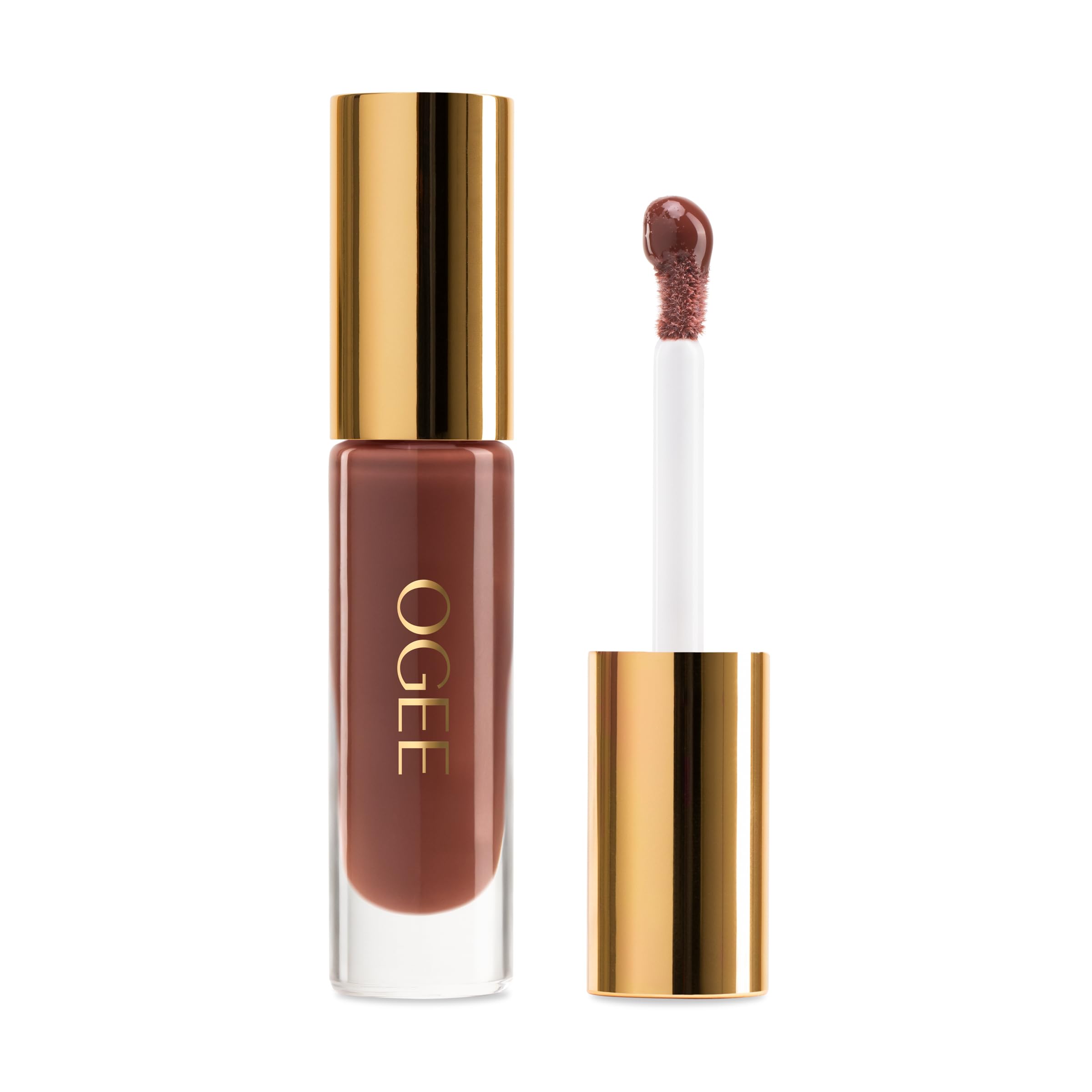 Ogee Beyond Clean Lip Gloss - Certified Organic Lip Gloss for Women - Effortlessly Plump Hydrate Add High-Shine