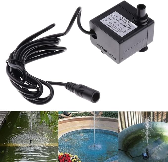 Solar Pump for Water Feature,500L/H Water Feature Pump Aquariums Pump