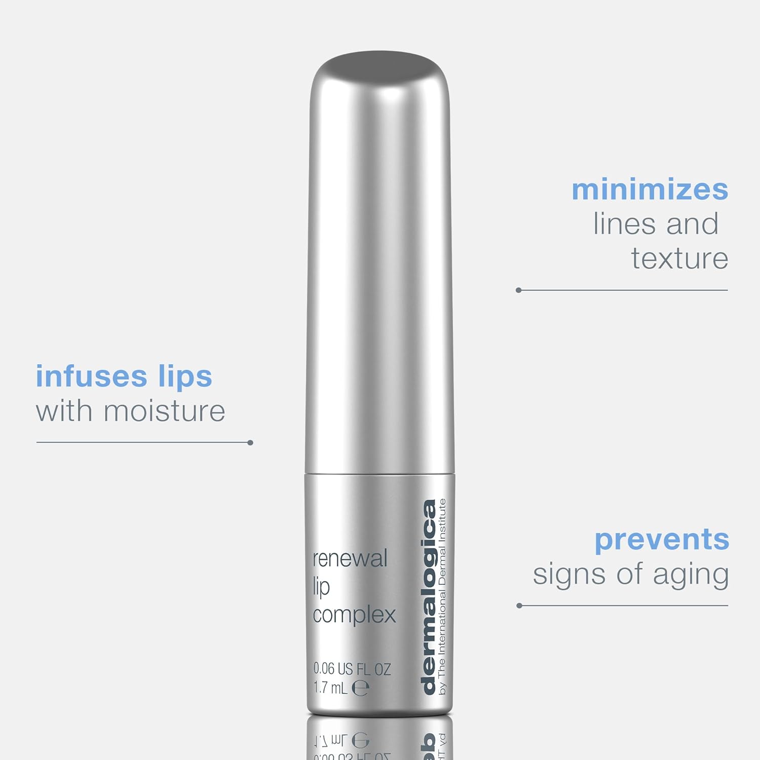 Dermalogica Renewal Lip Complex (0.06 Fl Oz) Anti-Aging Lip Balm Moisturizer for Dry Lips - Smoothes Rough, Uneven Lips and Minimizes Contour Lines