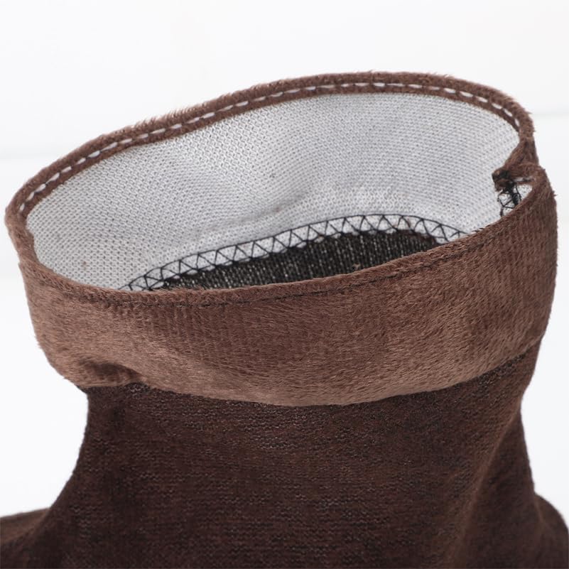 KESYOO Warm Fleece Boot Liners for Winter Insulated Rubber Rain Boots Plush Shoe Inserts for Outdoor Hiking Size 43-45