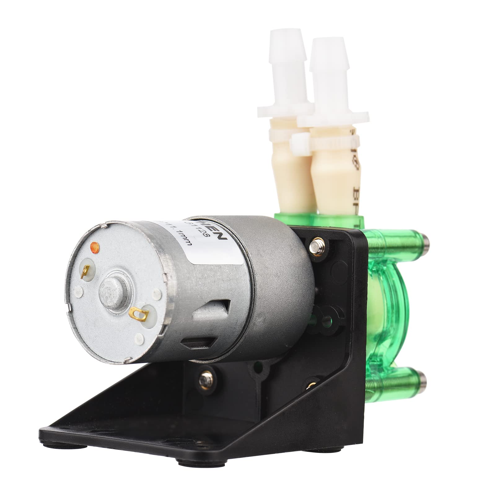 Mingzhe GROTHEN DC 24 V Peristaltikpumpe, Kompakte Selbstansaugende Wasserpumpe, 700 Ml/min für Medizinische Biochemische Analysen mit BPT-Schlauch (24V)