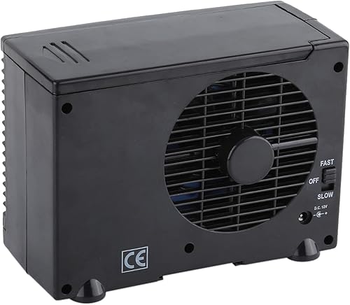 Miniatura 9 de Ventilador de aire acondicionado para automóvil, enfriador de aire acondicionado de 12 V CC, enfriador de aire portátil, mini enfriador de aire
