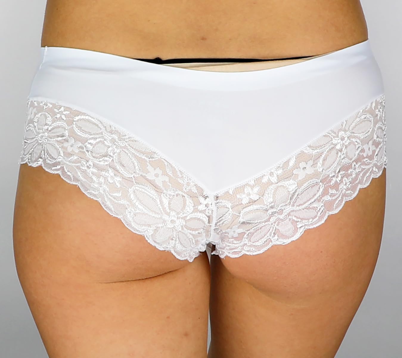 Mona's Choice Stretchy Mens Sissy Panties Briefs With Lace