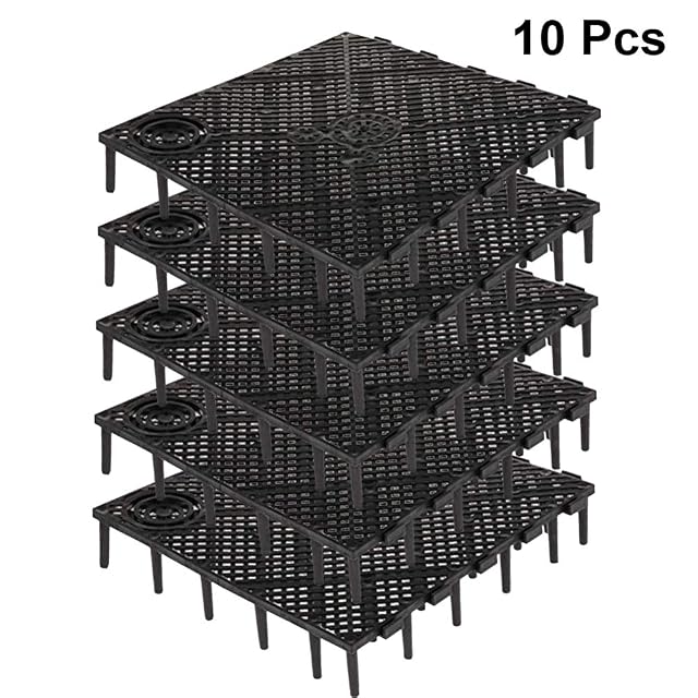 Foto 2 de 8 de POPETPOP 10 placas filtrantes inferiores de PVC para acuario 5.91X5.91X1.06 Pulgadas Paneles de filtración…