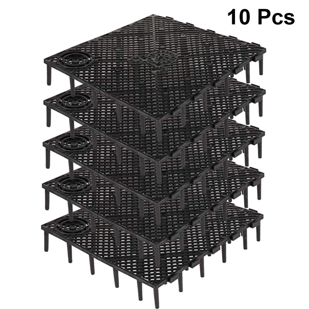 Image secondaire de Plaques Filtrantes Inférieures POPETPOP pour Aquarium - 10 Panneaux en PVC